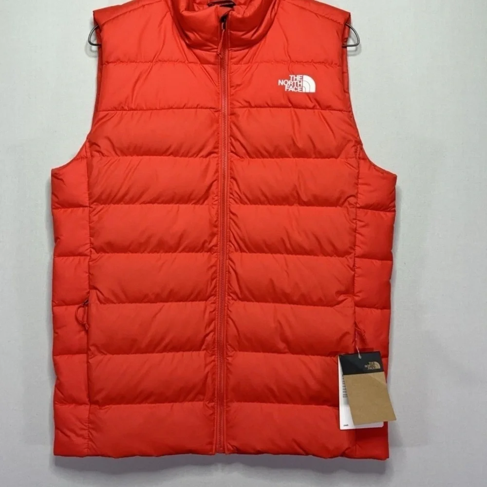 The North Face Red Puffer Vest